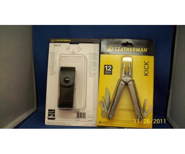 LEATHERMAN KICK MULTI TOOL KNIFE NEW IN SEALED PACKAGE WITH