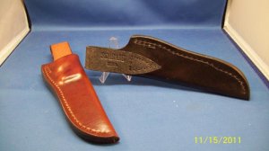 SCHRADE USA PH1 PRO HUNTER 1 Black  or 1 Brown KNIFE SHEATH  NOS ELLENVILLE NY