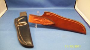 SCHRADE USA PH1 PRO HUNTER 1 Black  or 1 Brown KNIFE SHEATH  NOS ELLENVILLE NY