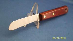RARE SCHRADE U.S.A. FIXED BLADE GRAFTING KNIFE 173 (ONLY ONE)