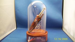 SCHRADE USA 95TH ANNIVERSARY DOME KNIFE DISPLAY NOS MIB
