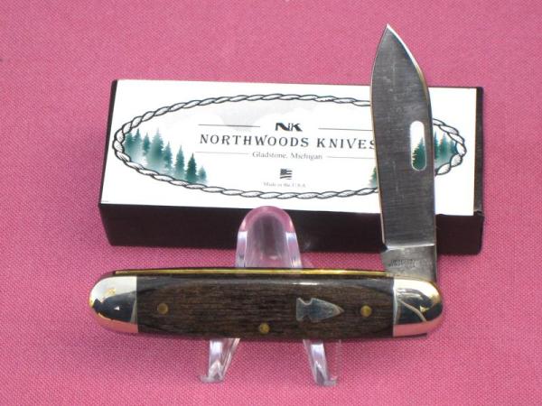 New Northwoods Indian River Knife Ebony 1 of 100 Made in USA New Northwoods Indian River Knife Ebony 1 of 100 Made in USA