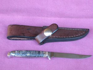 Northwoods Knives Mini Bird & Trout Sheath Knife