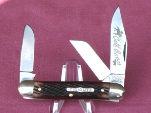 Great Eastern Calf Roper Purple Sage Jigged Bone