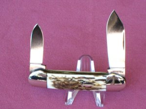 RARE Northwoods Knives Mastadon Ivory Canoe