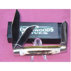 Northwoods Knives Sambar Stag Large Stockman Northwoods Knives Sambar Stag Large Stockman
