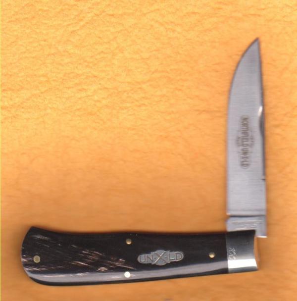 Great Eastern NORTHFIELD #23 Pioneer Buffalo Horn One Blade 2007 #100 Pony Express Great Eastern NORTHFIELD #23 Pioneer Buffalo Horn One Blade 2007 #100 Pony Express