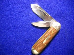Great Eastern Cutlery Northfield # 25 Lil Jack Knife exotic King Wood Handles