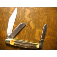 Sold!!! SOLD!Vintage Colonel Coon Stockman 3 blade knife India Stag Golden Circle Knife Club unused Sold!!! SOLD!Vintage Colonel Coon Stockman 3 blade knife India Stag Golden Circle Knife Club unused