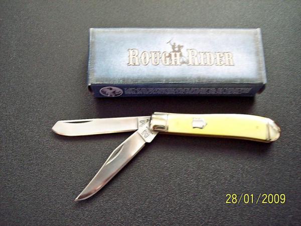 Rough Rider RR722 Mini Trapper Yellow Rough Rider RR722 Mini Trapper Yellow