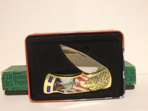 American commemorative knife