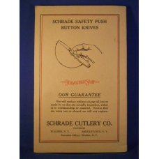 Schrade Cutlery Co. Catalog E and Supplements Schrade Cutlery Co. Catalog E and Supplements