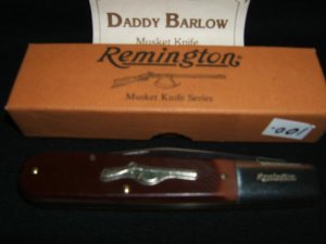 REMINGTON  MUSKET-1 DADDY BARLOW  R-1240  DELRIN  NEW IN BOX