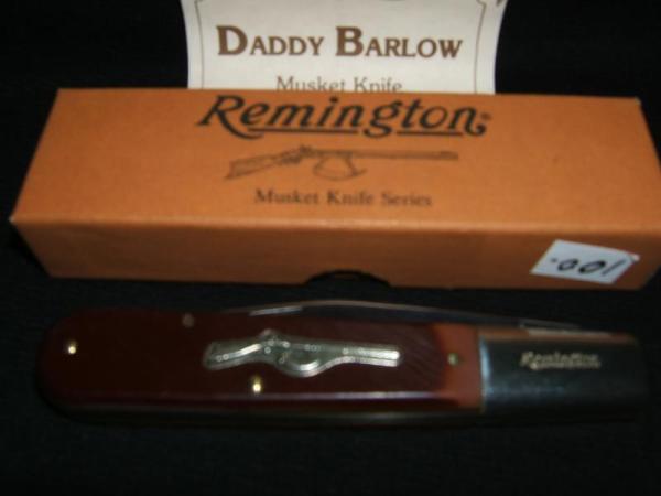 REMINGTON MUSKET-1 DADDY BARLOW R-1240 DELRIN NEW IN BOX REMINGTON MUSKET-1 DADDY BARLOW R-1240 DELRIN NEW IN BOX