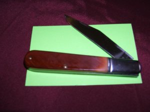 CAMILLUS USA DADDY BARLOW  # 9 SAW CUT DELRIN HANDLES 
