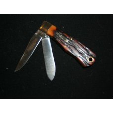 remington R-1179 SILVER BULLET MINI-TRAPPER 1991 DELRIN STAG HANDLE remington R-1179 SILVER BULLET MINI-TRAPPER 1991 DELRIN STAG HANDLE