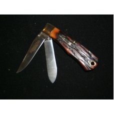 remington R-1179 SILVER BULLET MINI-TRAPPER 1991 DELRIN STAG HANDLE remington R-1179 SILVER BULLET MINI-TRAPPER 1991 DELRIN STAG HANDLE