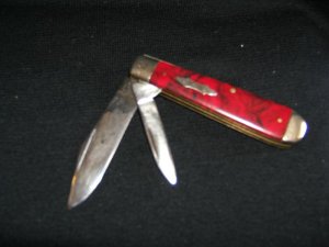 REMINGTON  #2215 VINTAGE 2-BLADE Swell End JACK 1920-30S SCHROLL SHIELD