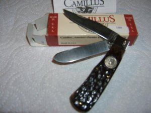 CAMILLUS  NKCA 1972-1997 BONE SCALES LIMITED EDITION #1568   