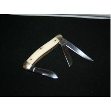WINCHESTER WHITE HANDLE 3 BLADE STOCKMAN $ 1.00 SHIPPING WINCHESTER WHITE HANDLE 3 BLADE STOCKMAN $ 1.00 SHIPPING