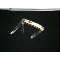 WINCHESTER WHITE HANDLE 3 BLADE STOCKMAN $ 1.00 SHIPPING WINCHESTER WHITE HANDLE 3 BLADE STOCKMAN $ 1.00 SHIPPING