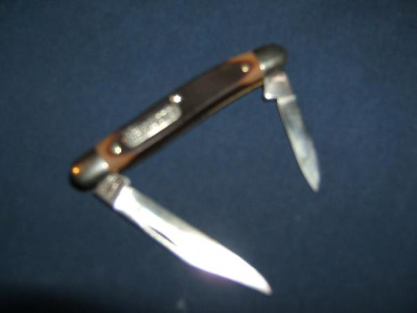 104OT 2-BLADE PEANUT SCHRADE old timer 104OT 2-BLADE PEANUT SCHRADE old timer