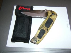 USA MADE  CAMO LINER LOCK VERY NICE QUALITY 