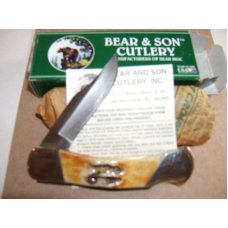 BEAR # 505 INDIA STAG LOCKBACK MINT IN BOX