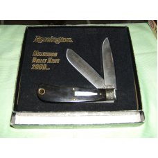 2000 MILLENNIUM PEARL BULLET BLACK BUFFALO HORN LARGE TRAPPER 2000 MILLENNIUM PEARL BULLET BLACK BUFFALO HORN LARGE TRAPPER