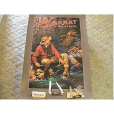 4466 REMINGTON MUSKRAT AND MUSKRAT BULLET POSTER 4466 REMINGTON MUSKRAT AND MUSKRAT BULLET POSTER