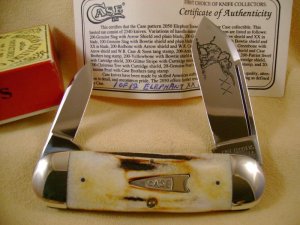 1994 CASE CLASSIC ELEPHANT TOE 52050 XX STAMP AND SINGLE BULL
