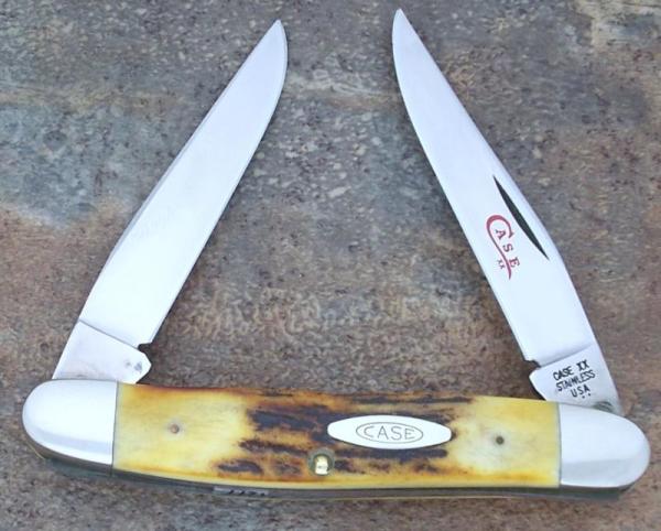 CASE XX FAT STAG 1978 RED SCROLL SET MUSKRAT KNIFE CASE XX FAT STAG 1978 RED SCROLL SET MUSKRAT KNIFE