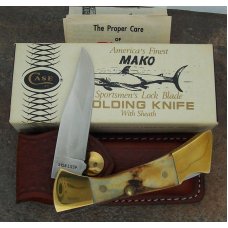 CASE XX 10 DOT 1980 STAG MAKO KNIFE 5158 L SSP CASE XX 10 DOT 1980 STAG MAKO KNIFE 5158 L SSP