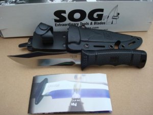 SOG Seal Pup Elite Straight Edge E37-K
