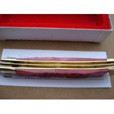 Meriden Knife Company In Very Good Condition With Gold Plated Covers 2 1/2 Meriden Knife Company In Very Good Condition With Gold Plated Covers 2 1/2