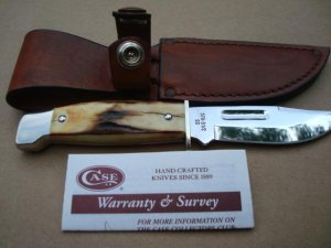 578 Case Hunter Slab - 578 with Stag Handle