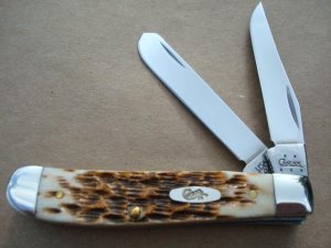 CASE Mini Trapper Amber Bone 