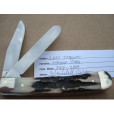 Simply Gorgeous - Model 2625 Classic Stag Trapper Fightin Bull by Wendell Carson Simply Gorgeous - Model 2625 Classic Stag Trapper Fightin Bull by Wendell Carson