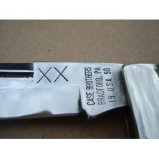 1990 - CASE XX CLASSIC Model # 51050 STAG FOLDING HUNTER KNIFE - Also Known as COKE BOTTLE
