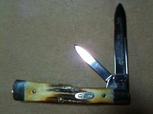 Case Centenial 1889 -1989 Stag Gunstock - 5215