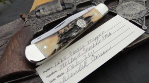 FIGHTIN BULL CLASSIC TRAPPER -TORCHED STAG