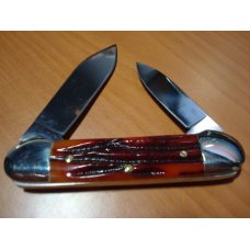 Queen Canoe - Aged Honey Amber Stag Bone Handle Queen Canoe - Aged Honey Amber Stag Bone Handle
