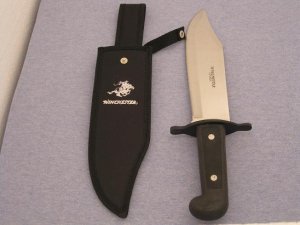W40 13040  Winchester Outdoorsman Bowie Knife &Sheath