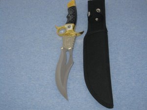CN210451  Black Widow Bowie & Sheath