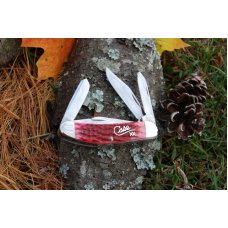 Case XX Cranberry Bone 5-Blade Sowbelly Case XX Cranberry Bone 5-Blade Sowbelly