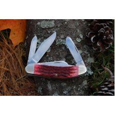 Case XX Cranberry Bone 5-Blade Sowbelly Case XX Cranberry Bone 5-Blade Sowbelly