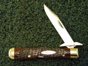Case XX USA 8 Dot (1972) 6111 1/2L Bone Lockback