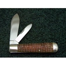 Case Tested XX 1920-1940 6299 Green Bone Torpedo Jack - Spear Blade - MINT