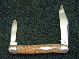 Case XX 1940-1955 O6247 Pen Green Bone Long Pull