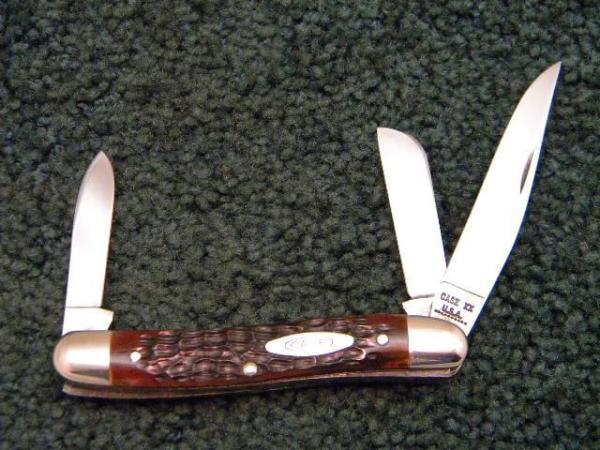 Case XX USA 10 Dot (1970) 6318HE Bone 3 Blade Stockman Knife Case XX USA 10 Dot (1970) 6318HE Bone 3 Blade Stockman Knife